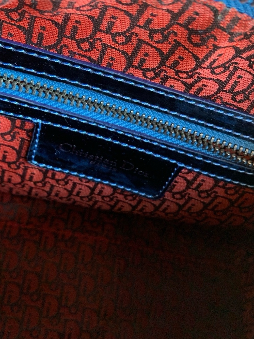 🆕 💙Blue Metallic Mini bag💙 - Picture 11 of 14